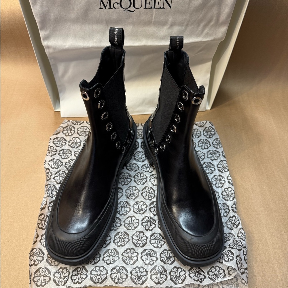 Alexander McQueen Black Boots